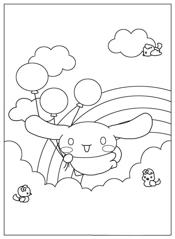 tranh tô màu cinnamoroll (27)
