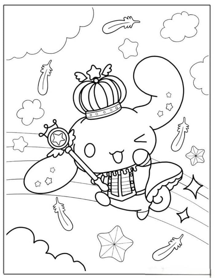 tranh tô màu cinnamoroll (9)