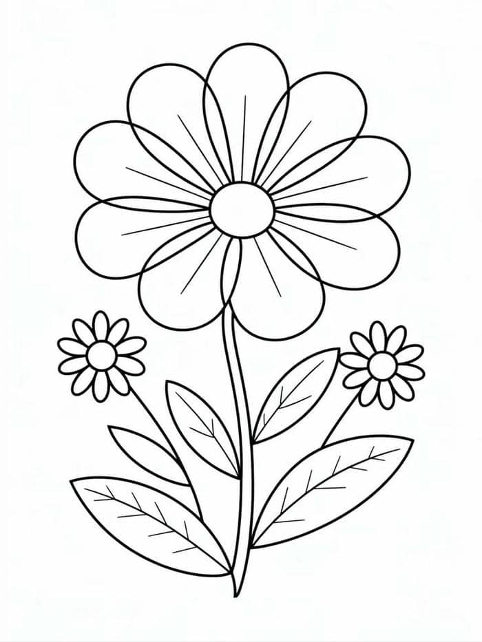 tranh tô màu hoa (23)