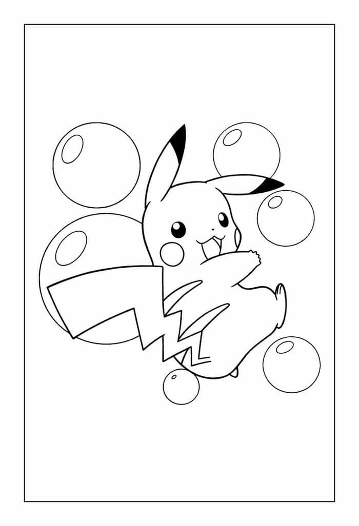 tranh tô màu pikachu (19)