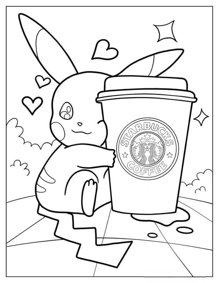 tranh tô màu pikachu (23)