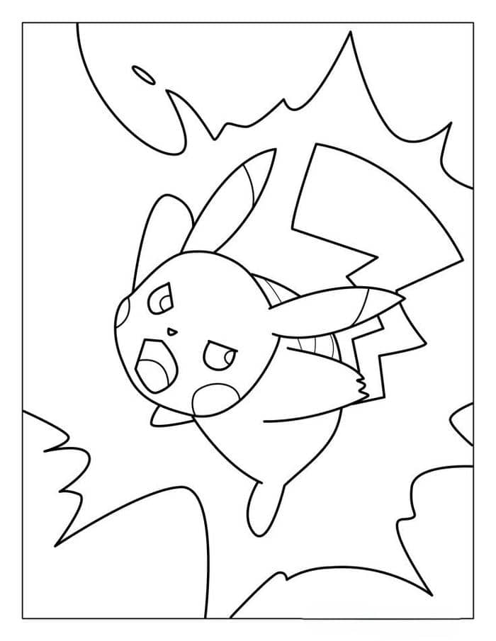 tranh tô màu pikachu (30)