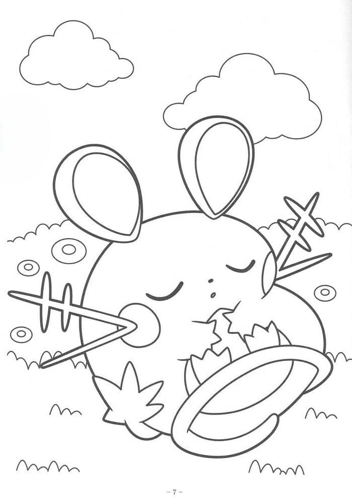 tranh tô màu pokemon (25)