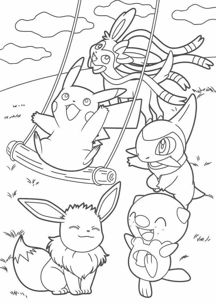 tranh tô màu pokemon (5)