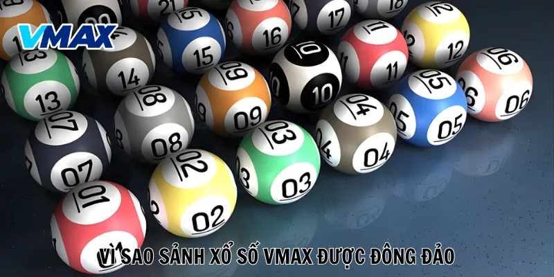 Các yếu tố thu hút người chơi vào xổ số VMAX